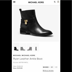 Micheal Kors Ryan Ankle Boot